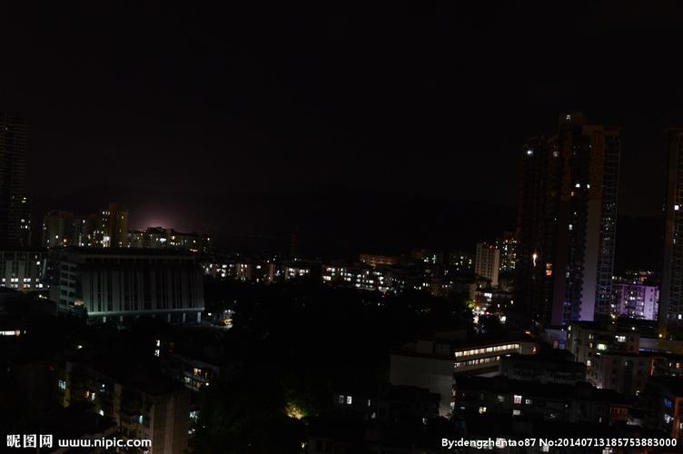 城市夜景图片
