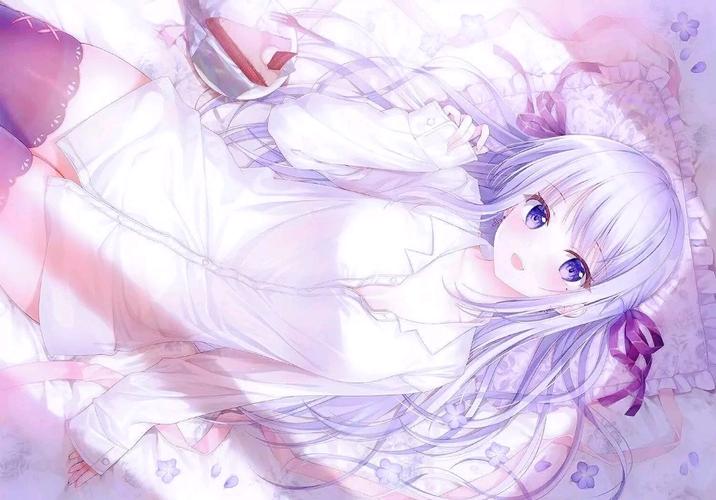 二次元白发少女图片分享第一期