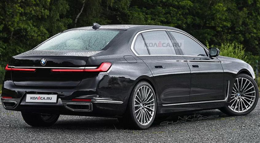 新一代宝马7系渲染图曝光 将2022年发布