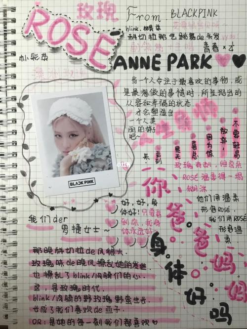 blackpink手帐合集!不许错过!