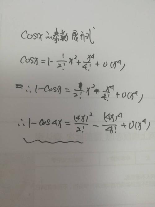 求这个1-cos4x怎么算出来的