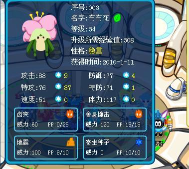 赛尔号的布布花鉴定                