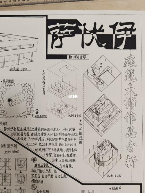 建筑大师作品分析-萨伏伊别墅93勒柯布西耶作品,有需要这个作品