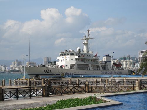 718型海警舰首舰——中国海警1001