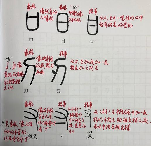 2020寒假班第二课:指事字