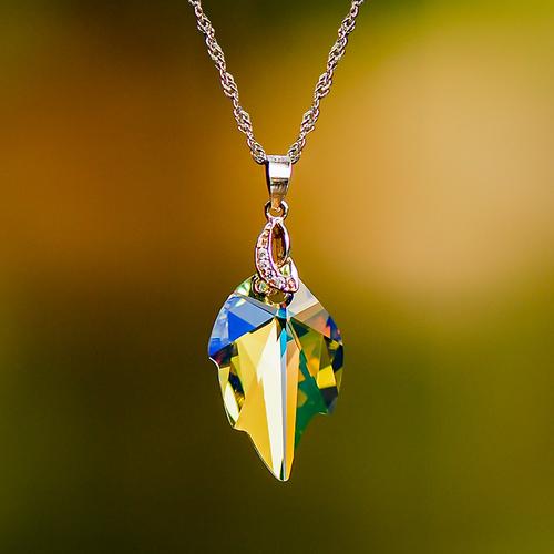 紫水晶吊坠_巴洛克枫叶水晶吊坠_天然水晶吊坠_ 水晶