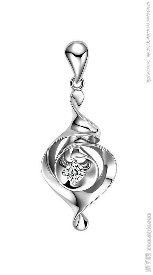 白金吊坠设计图__图片素材_其他_设计图库_昵图网nipic.com