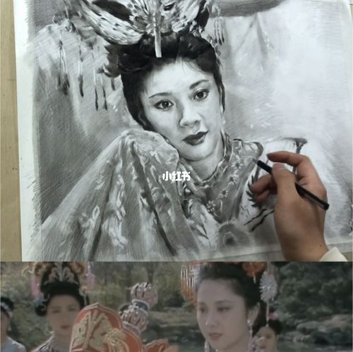 素描西游记人物——女儿国国王_素描_中海·华山珑城自由行热门攻略