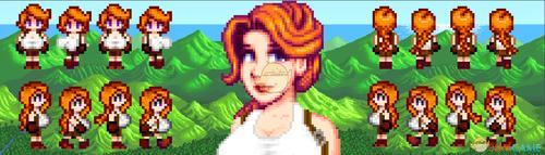 《星露谷物语》丰满的莉亚mod