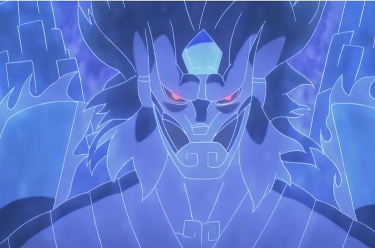 太酷了 动漫之外的须佐能乎 不过在动画中我们虽然看到了六道仙人因陀