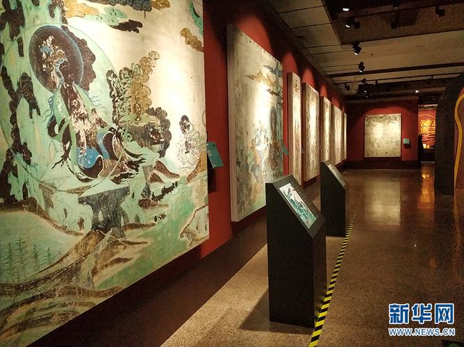 敦煌壁画艺术精品展走进云南展期至明年2月