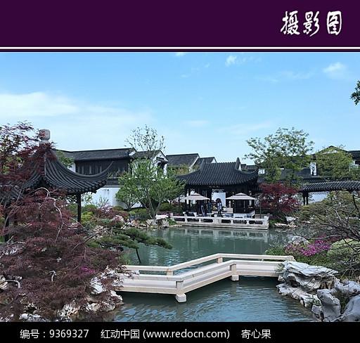 徽派园林建筑景观