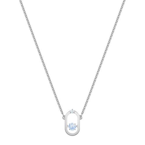 swarovski项链价格,swarovski项链多少钱 swarovski/施华洛世奇 女士镀白金色仿水晶石跳动的心north锁骨链吊坠