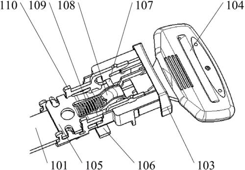一种汽车安全带锁扣