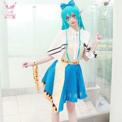 服装假发鞋 cos 安莉洁 宇宙系列柠檬妹 cosplay 凹凸世界 心缘已授权