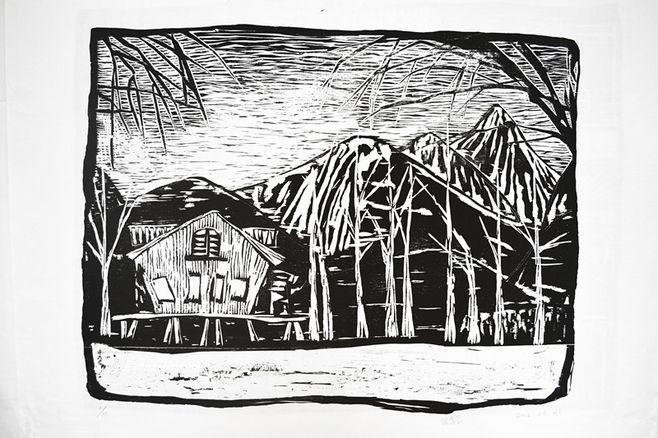 风景木版画_来自钰如的图片分享