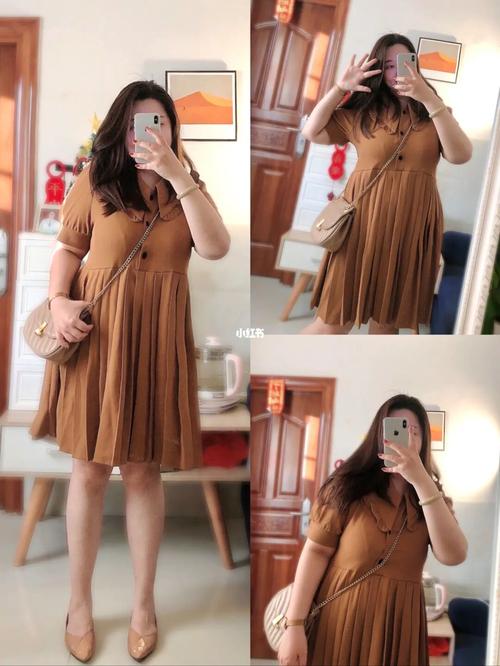 99|140斤胖女生 夏日连衣裙显瘦穿搭_连衣裙_显瘦穿