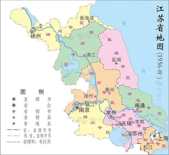 科普江苏区划衍变