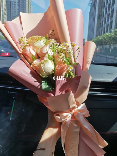 手工花束教程_花束_教程_鲜花_手工制作_diy_胶带_花束包装_兴趣爱好