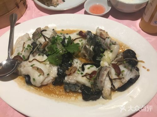 姜丝陈皮蒸龙趸