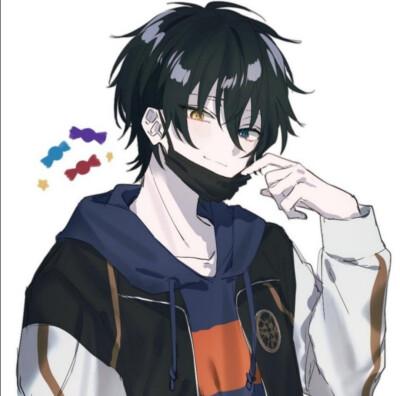 动漫炫酷头像男生异瞳