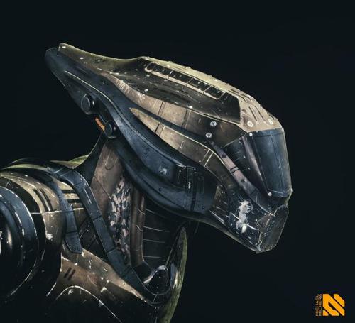 浓浓科幻风画技