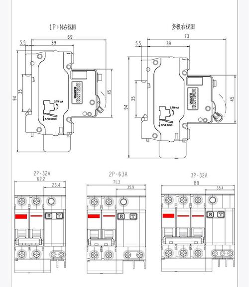 德力西漏电开关c型dz47sle1pn2p3pn4p10a16a20a25a32a40a63a热销推荐
