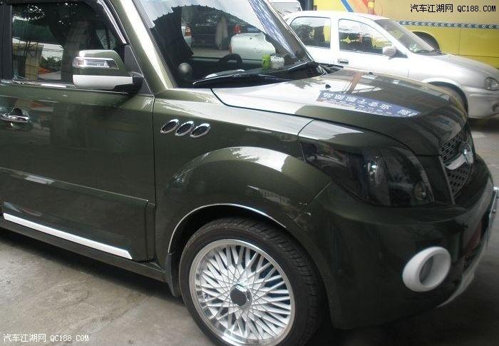 升级脚力更霸气 长城m2换脚之作秀效果