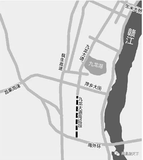 九龙大道将南延连接南外环!经开豫章师范学院附属小学