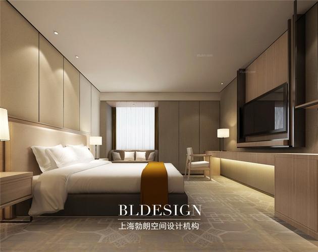 简约风格酒店_洛阳图宁精品商务酒店设计案例装修效果图