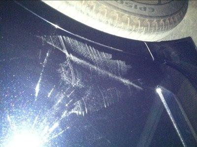 汽车划痕的问题请教大家