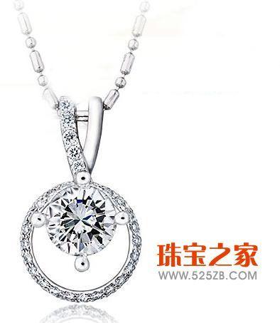 周生生钻石吊坠 跃动的美_钻饰馆_珠宝之家