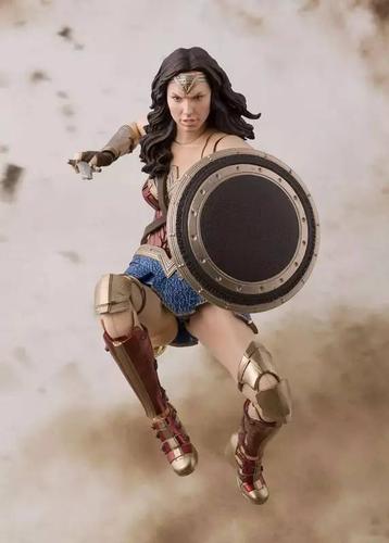 新品预定 万代 shf 正义联盟 神奇女侠