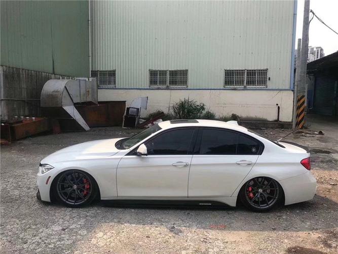 宝马3系改装空气避震悬挂案例 airbft演绎精彩改装姿态