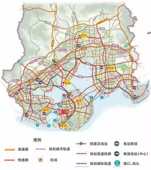 厦门新一轮地铁规划获批!3条线路将经过海沧,2号线或