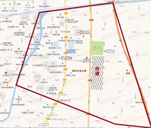 随着城市东扩战略的逐步推进,高邮市东部新城将重点规划打造高铁客运