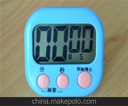 现货供应 电子厨师计时器 定时器 大数字运动计时器