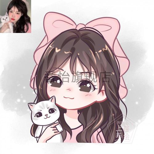微信头像定制手绘头像定制q版卡通头像微信真人照片漫画设计动漫情侣