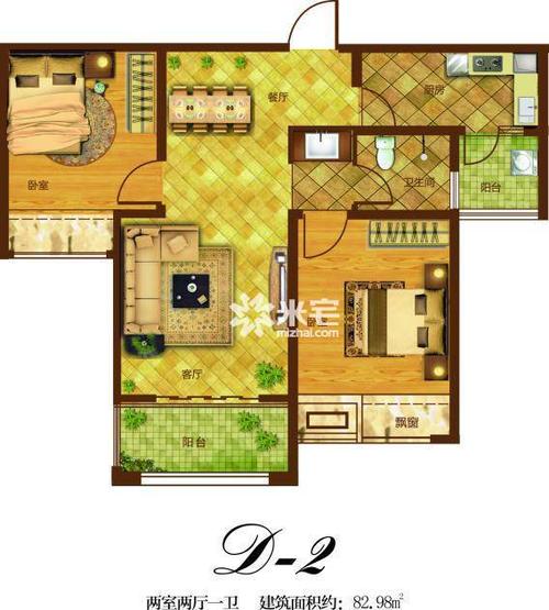 二手房小区 正商双湖湾  户型图(12)