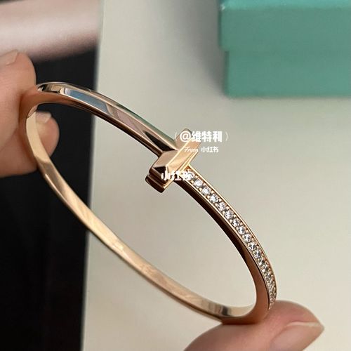 巨美手镯分享|tiffany&co t1系列_手镯_蒂芙尼怎么样_钻石_时尚