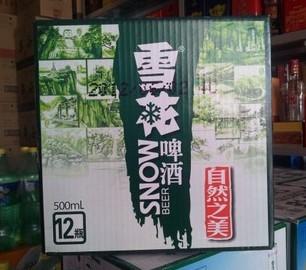 雪花啤酒自然之美500ml,超爽啤酒价格,深圳佳元食品批发.