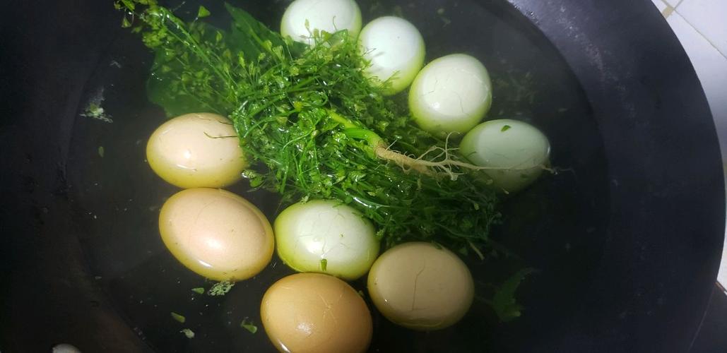 三月三的荠菜煮鸡蛋