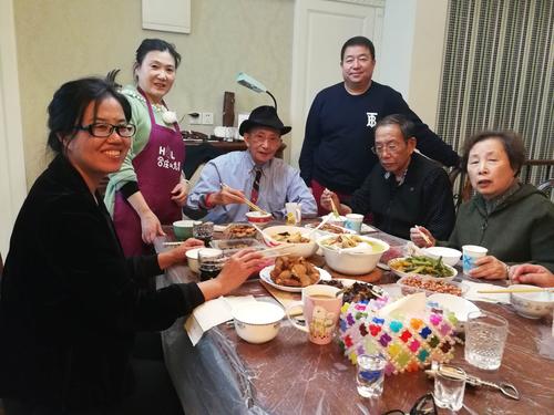 11.11陆家嘴和枣庄家中萧家聚会