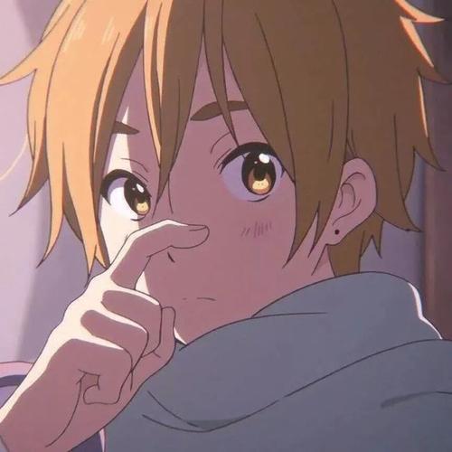 帅气动漫男生头像如果觉得人间不值得那就抬头看看星辰