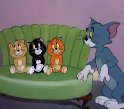 猫和老鼠可爱头像大全集