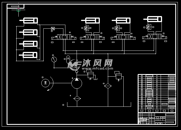 自动控制液压板料剪切生产线设计—卷材送料小车设计,生产线液压统及