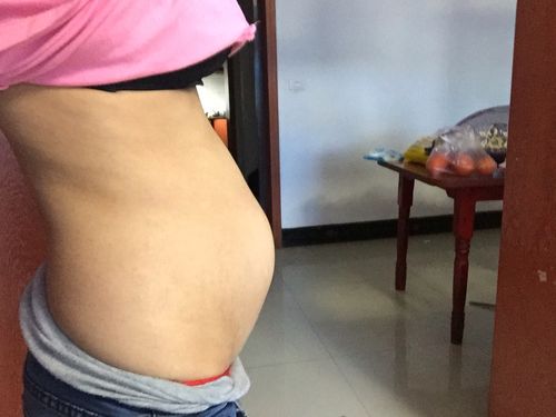 宝妈们晒晒肚子吧