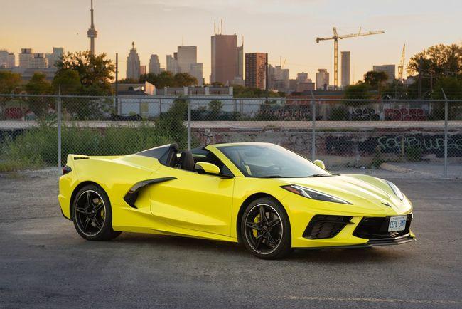 2021款雪佛兰克尔维特corvettestingray敞篷车友好的超级跑车