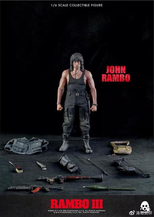 包胶素体threezero推出第一滴血3约翰61兰博