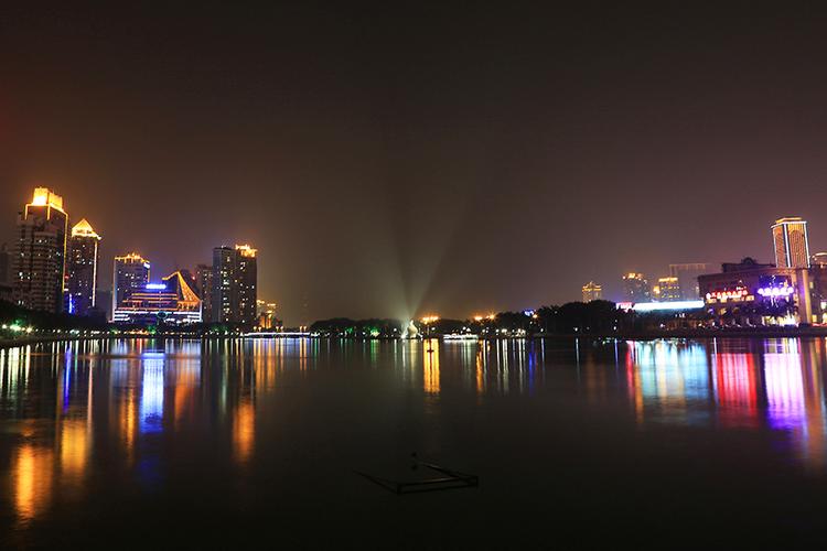 厦门白鹭洲夜景